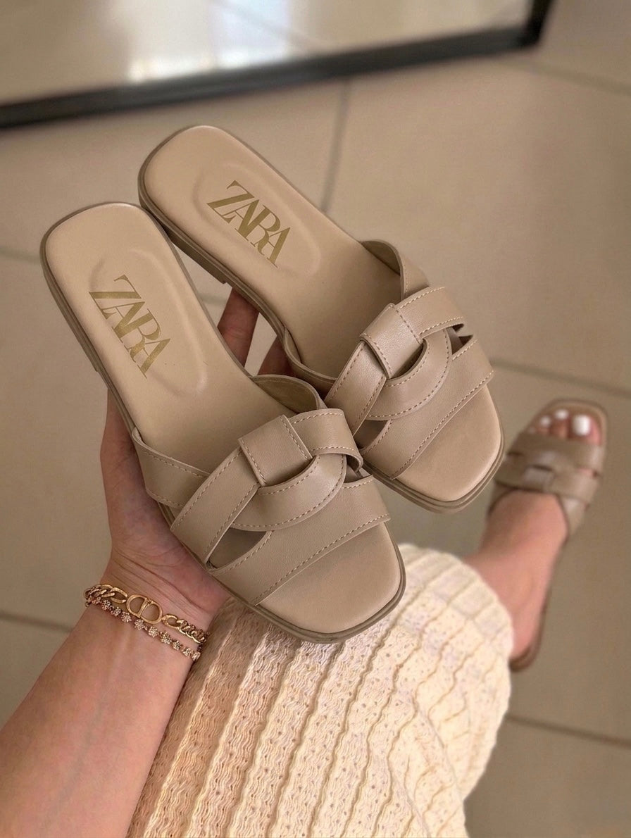 Crisscross Casual Flats