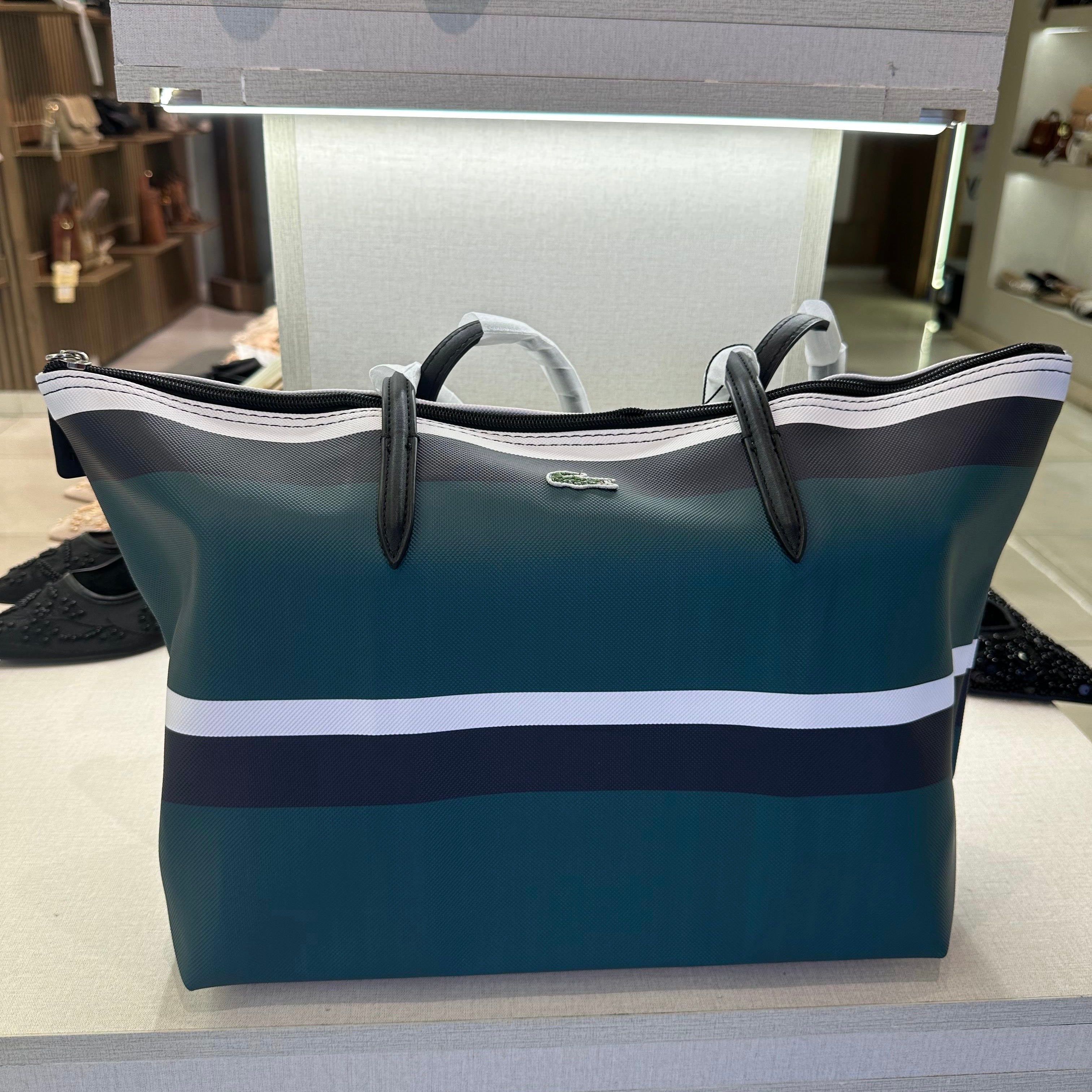Lacoste Large Printed Tote