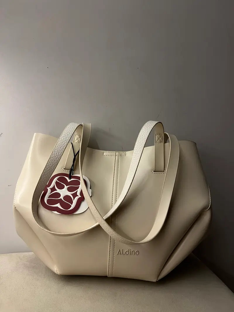 Luxury Genuine Leather Women's Shoulder Tote Bag