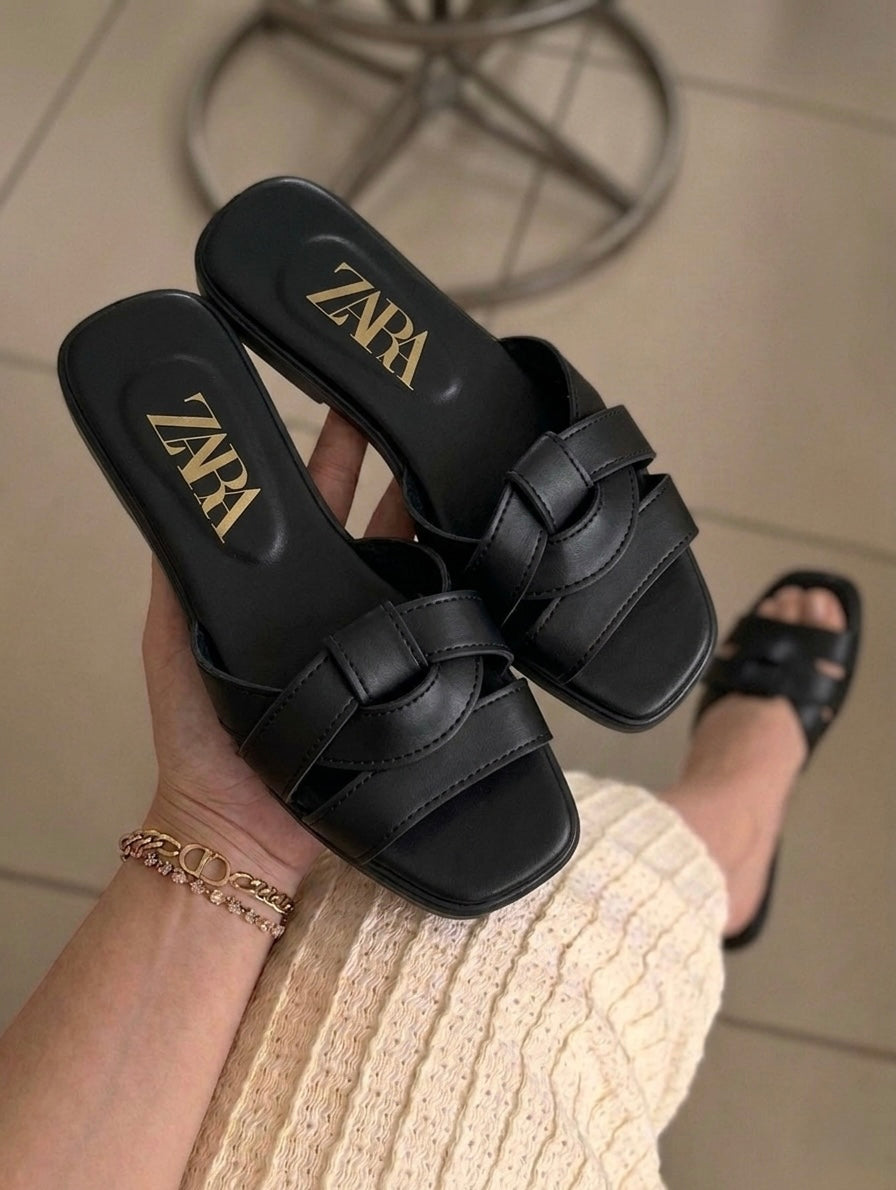 Crisscross Casual Flats