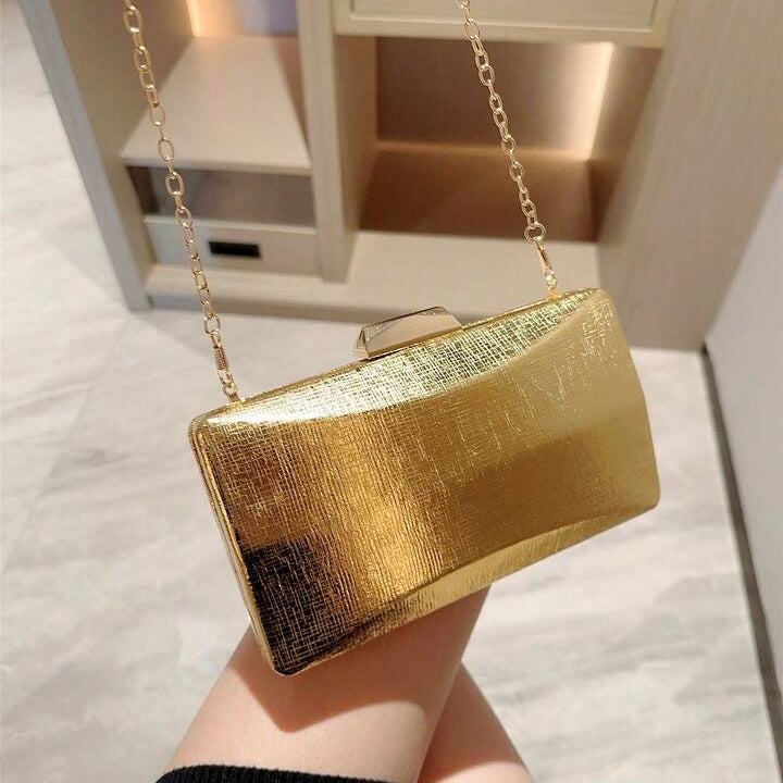 Chic Gold Clutch