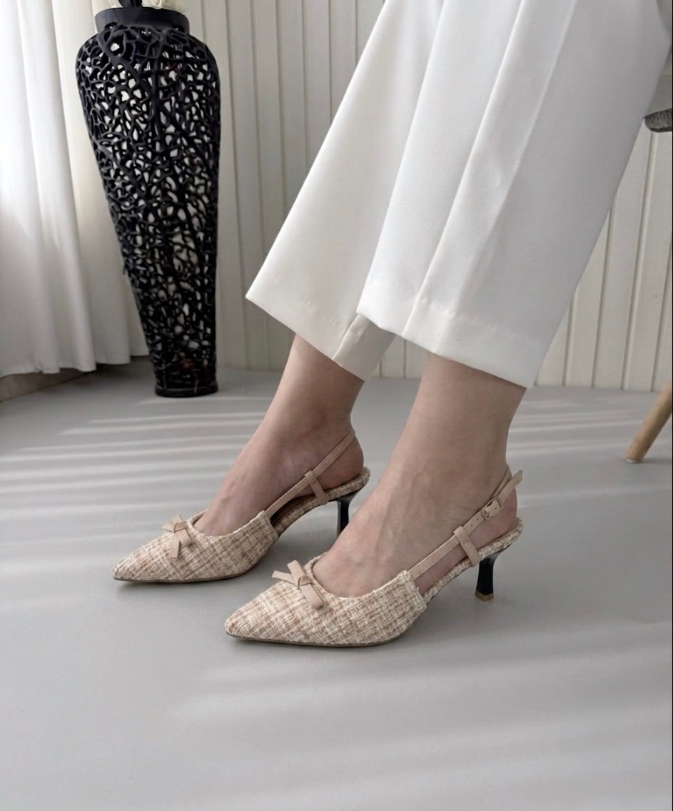 Textile Heels