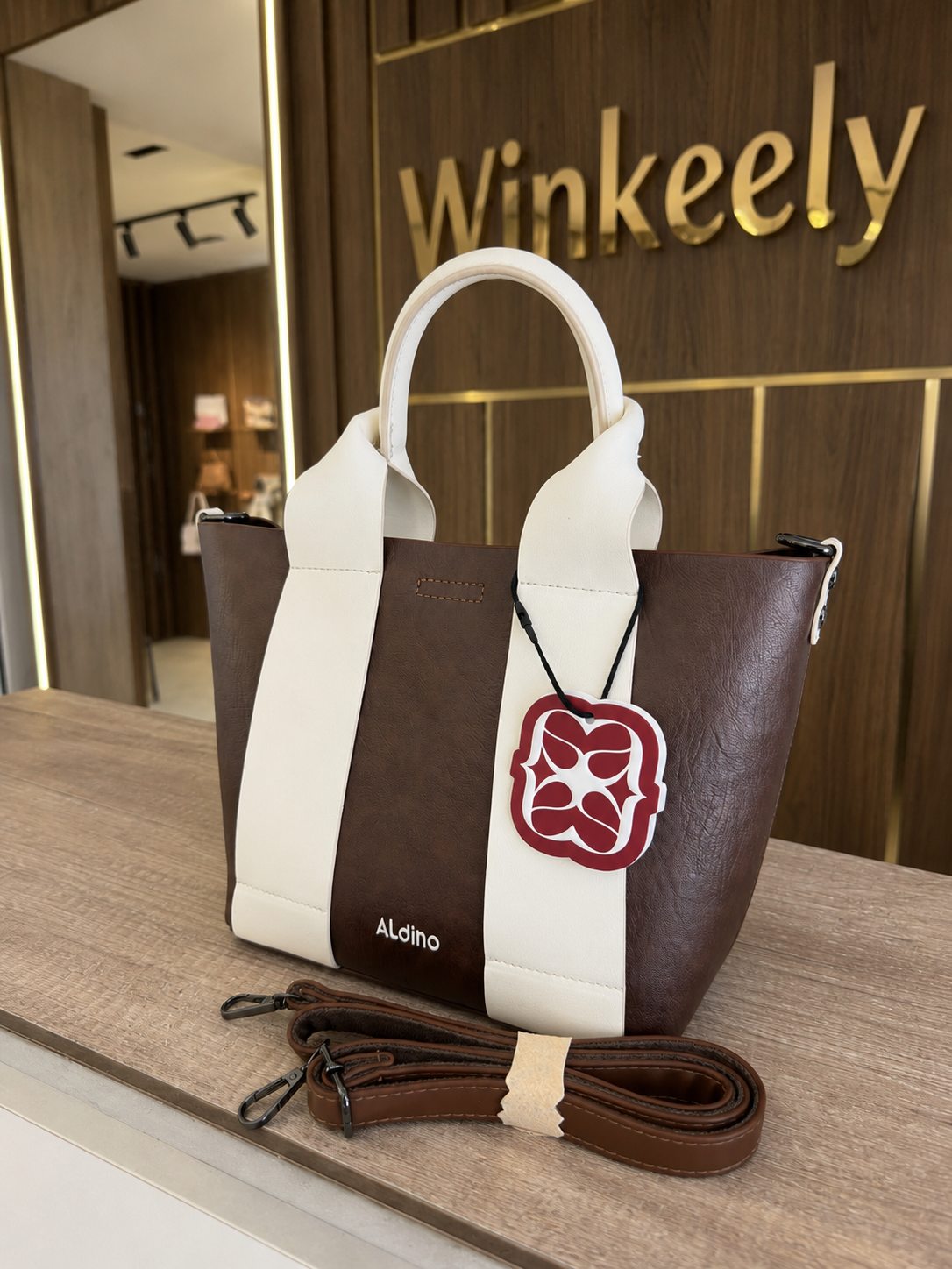 Aldino Bicolor Tote Bag