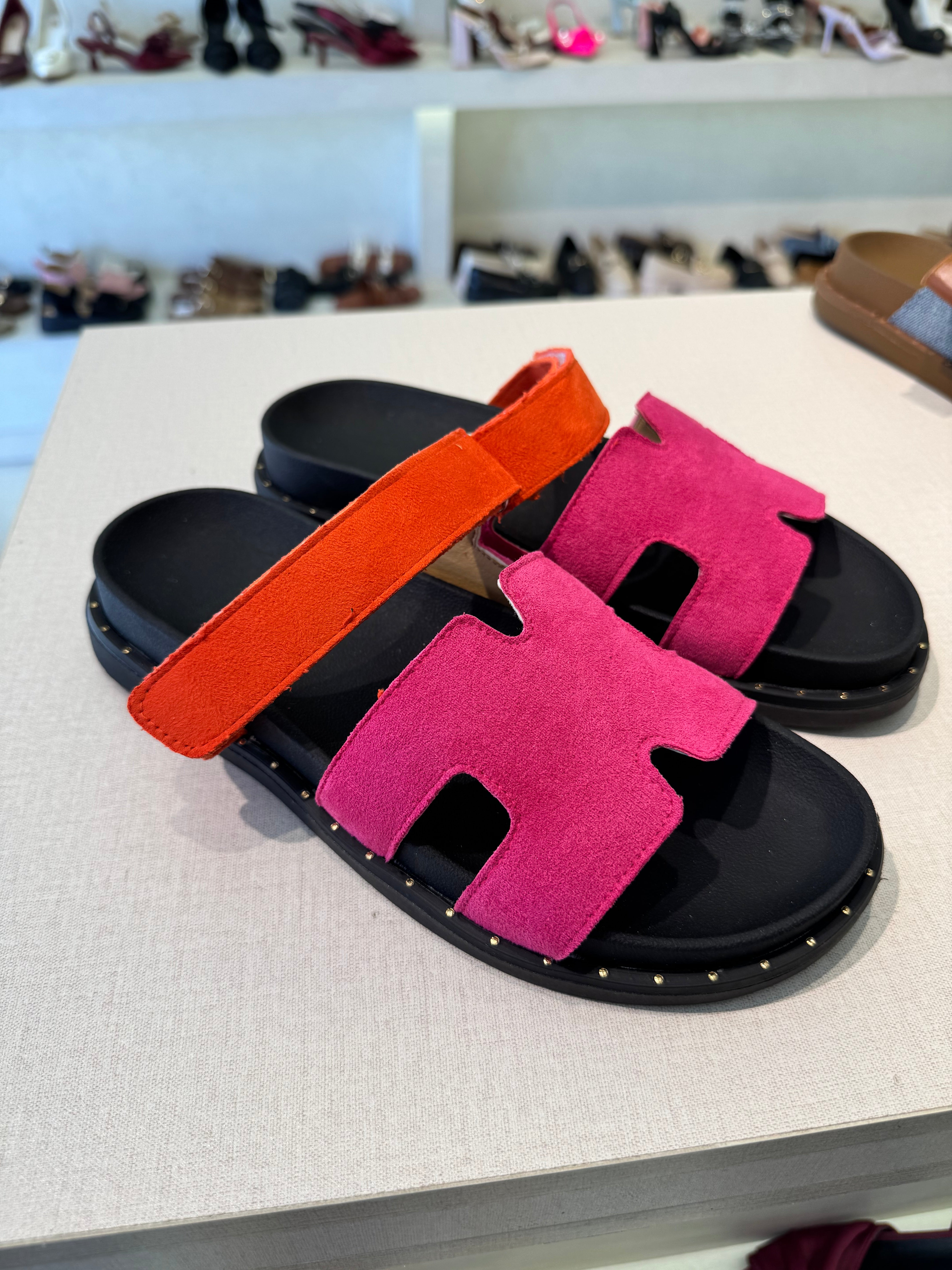 H Flat Sandal