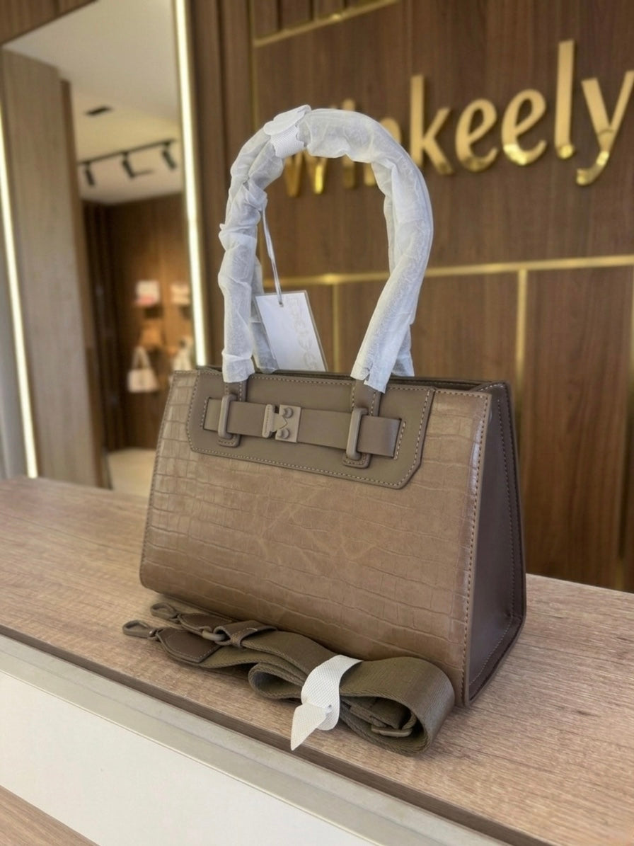 David Jones Handbag front belt