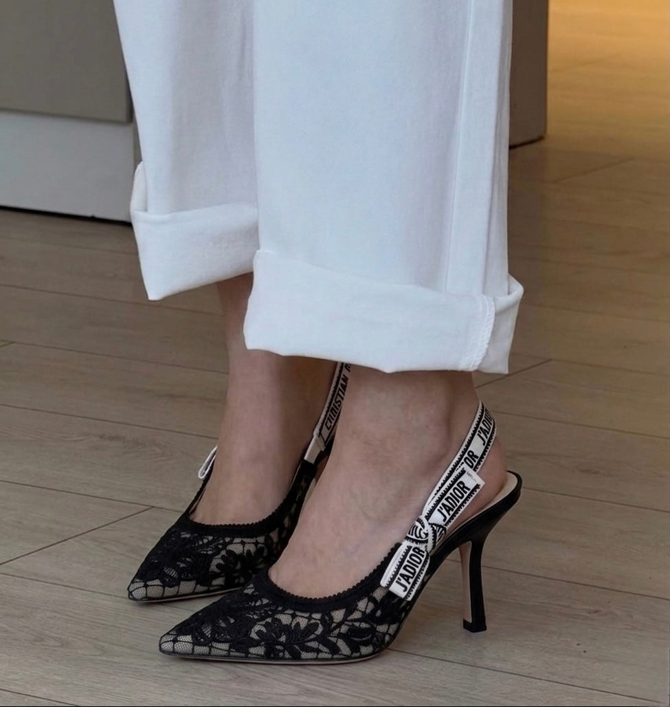 Linen Heels D12