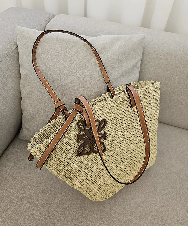 Handwoven Basket Bag