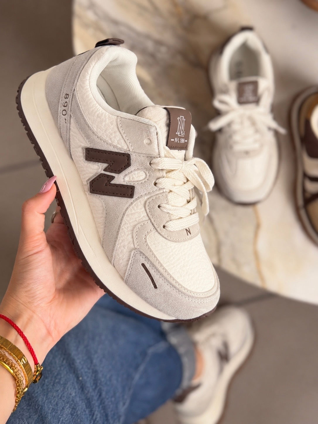 Chunky Suede Heritage Running Shoes