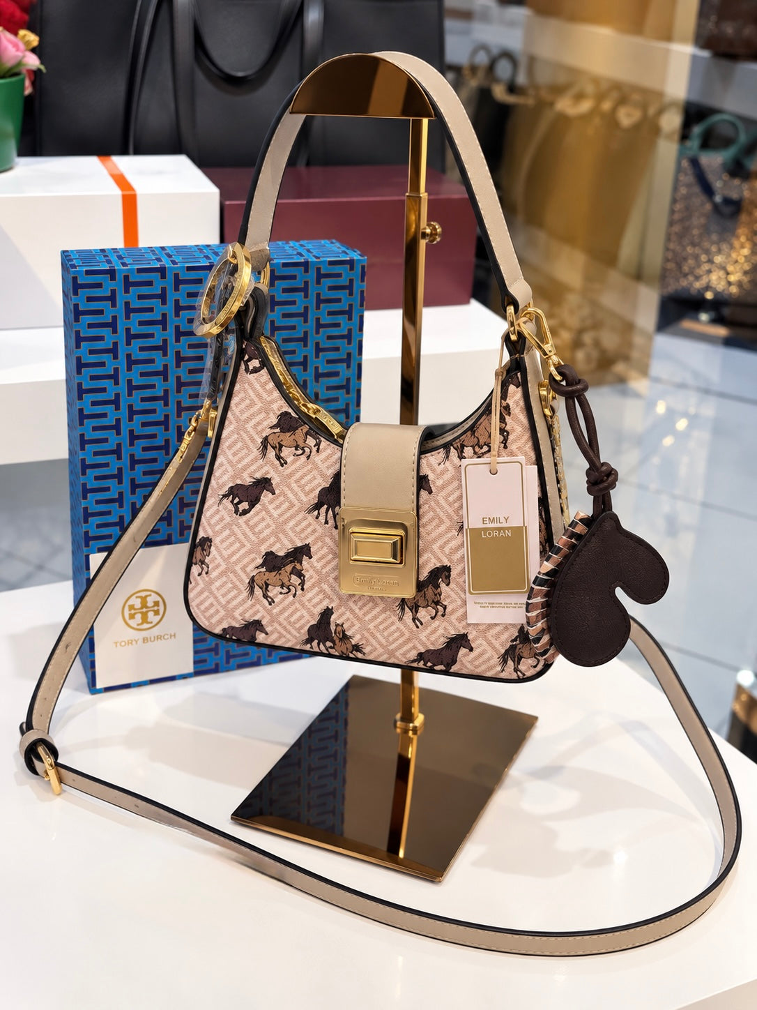 Emily Loran Equestrian Mini Cross Bag