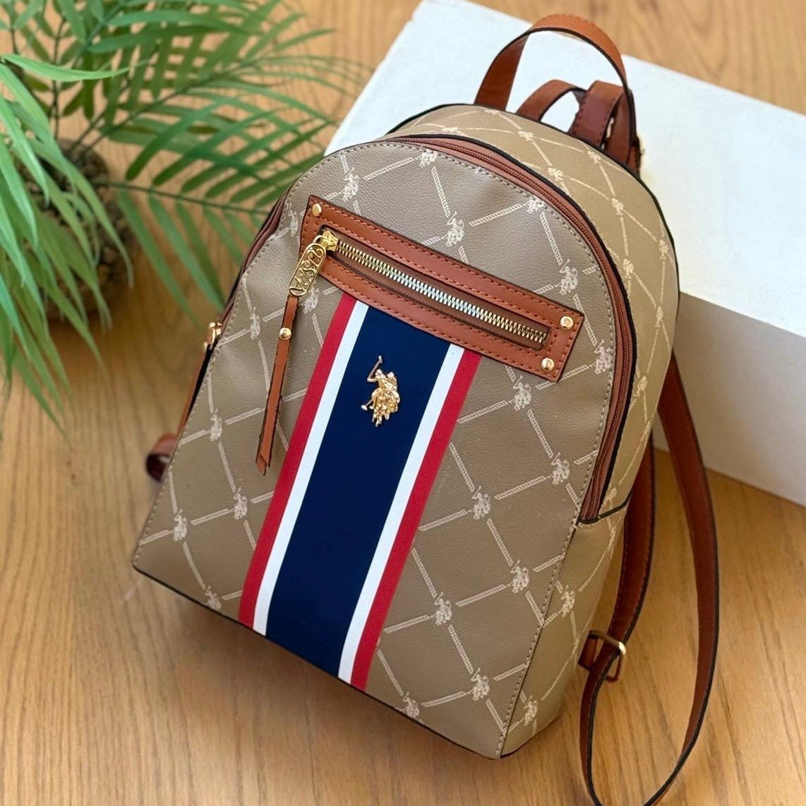 Elegant Leather Backpack