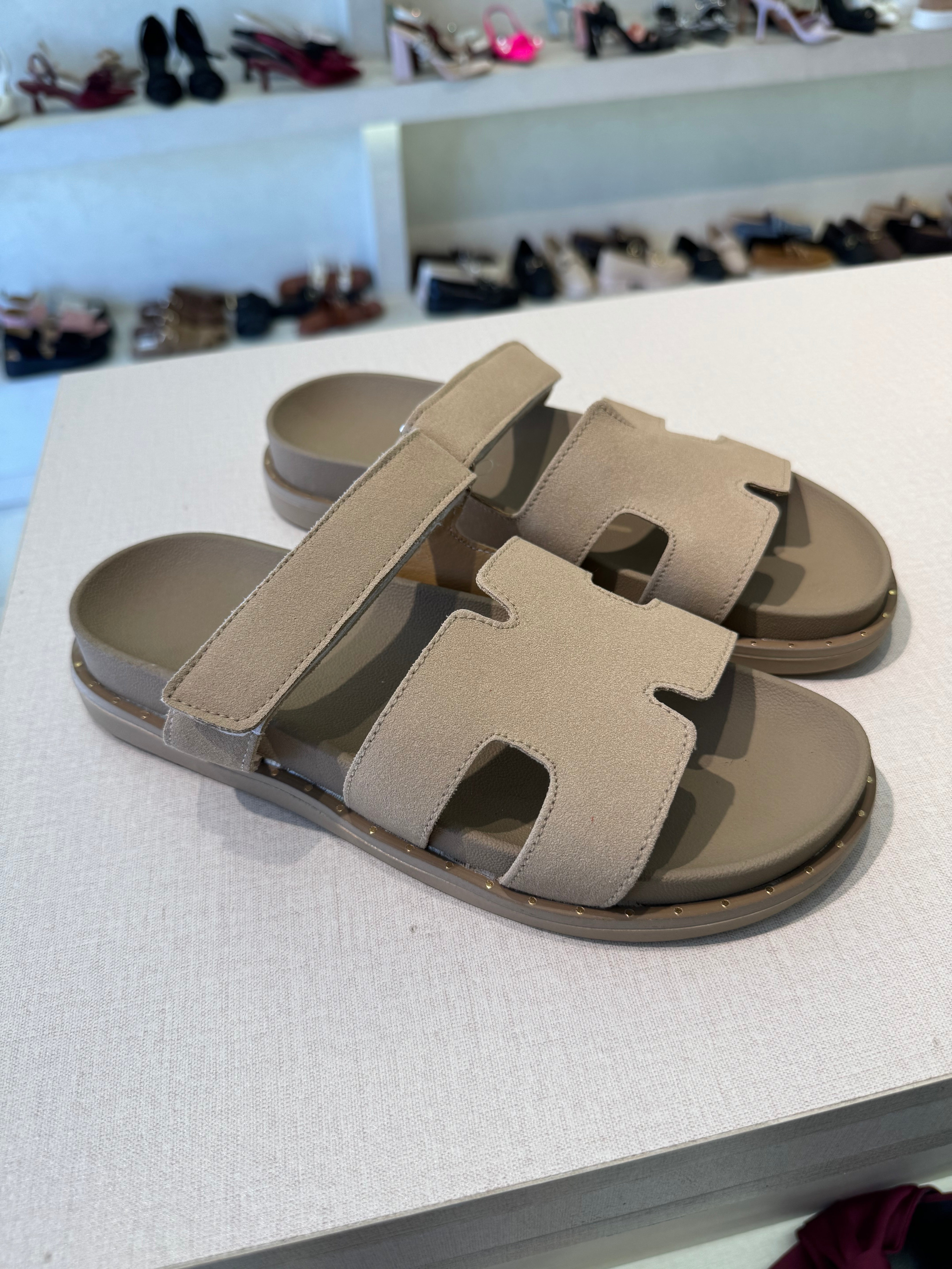H Flat Sandal