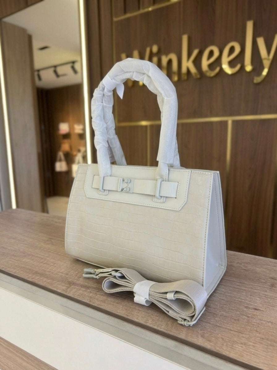 David Jones Handbag front belt