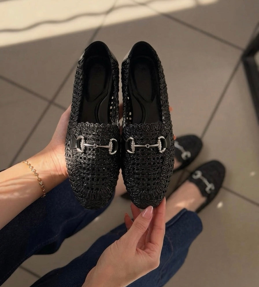 Woven Rattan Sandals