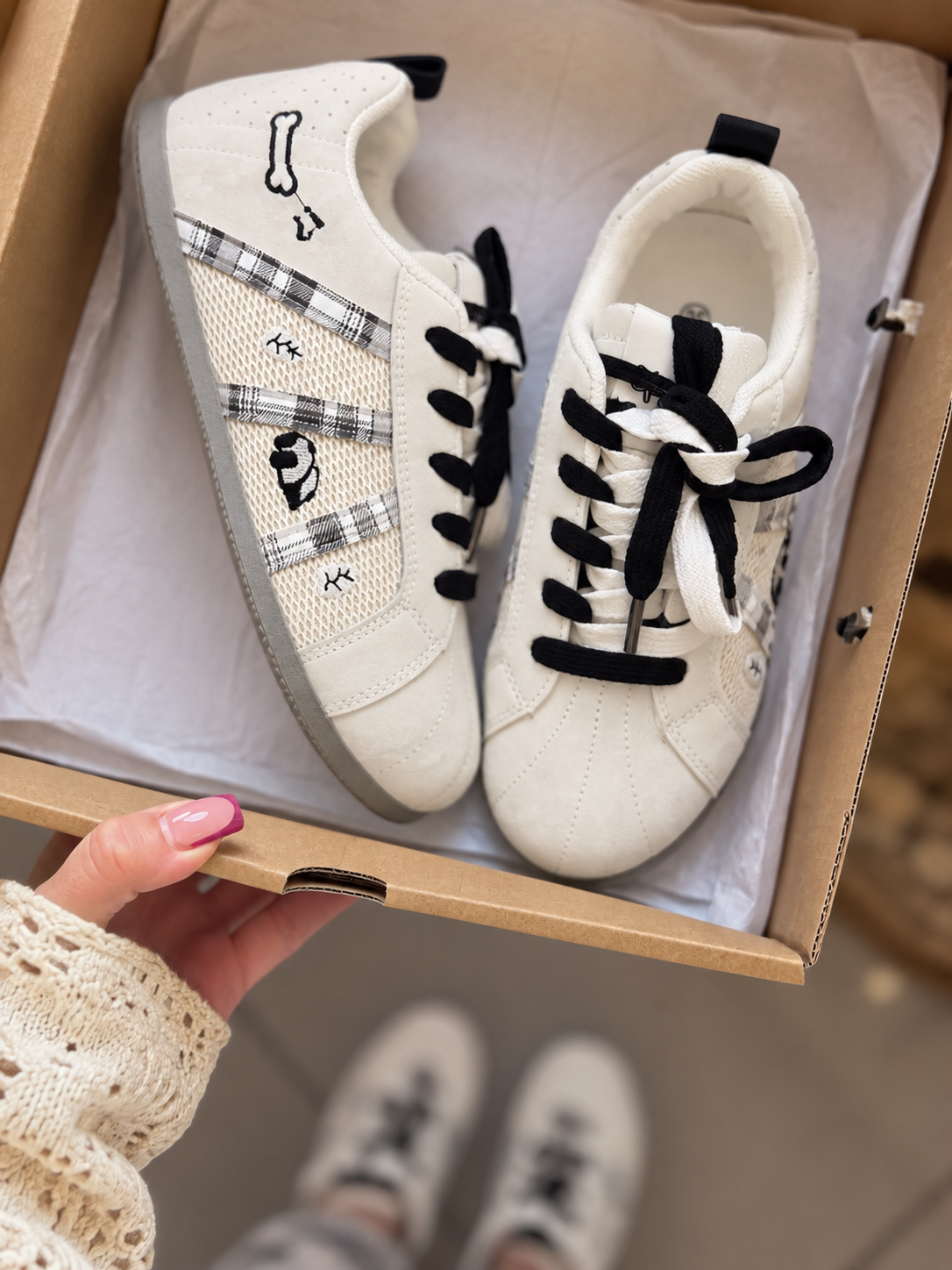 Puppy Love Embroidered Sneakers