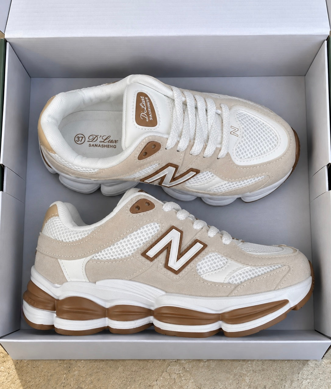 New Balance 9060 Style Chunky Sneakers