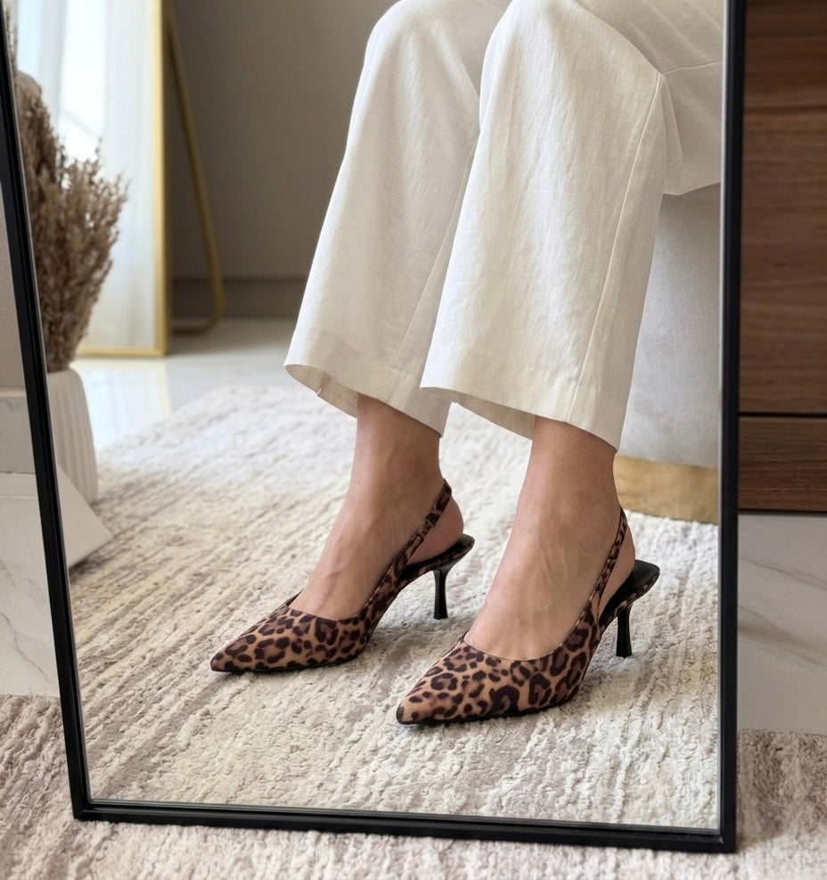 Satin Stiletto Pumps