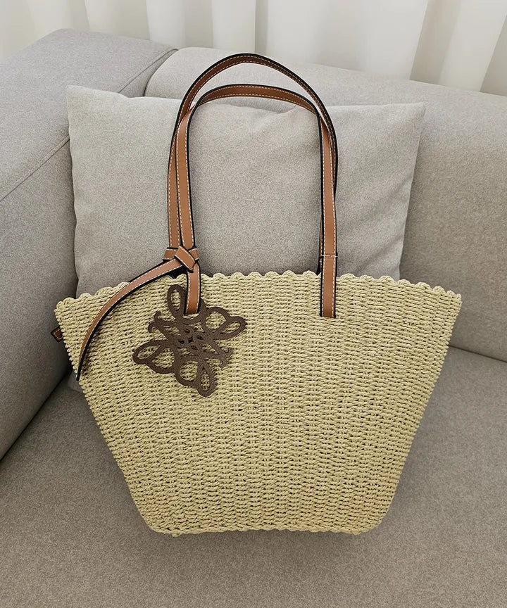 Handwoven Basket Bag