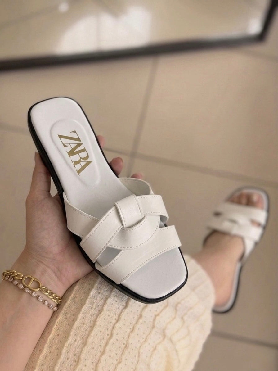Crisscross Casual Flats