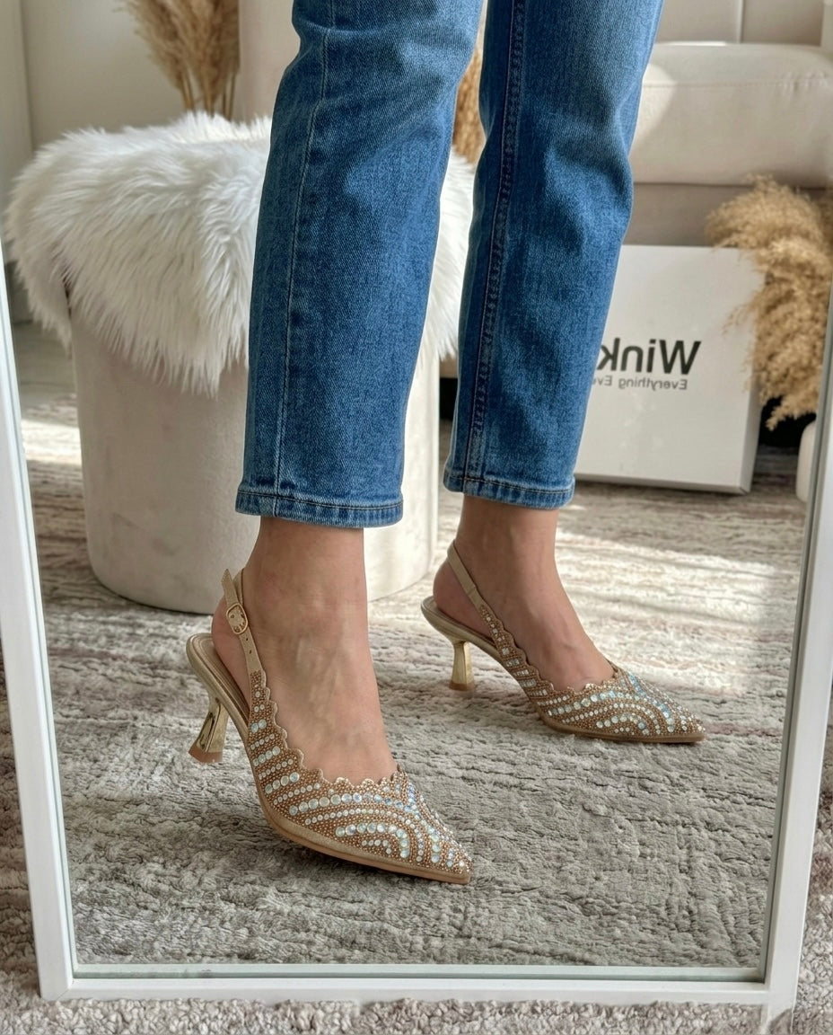 Glitter Heels Bello