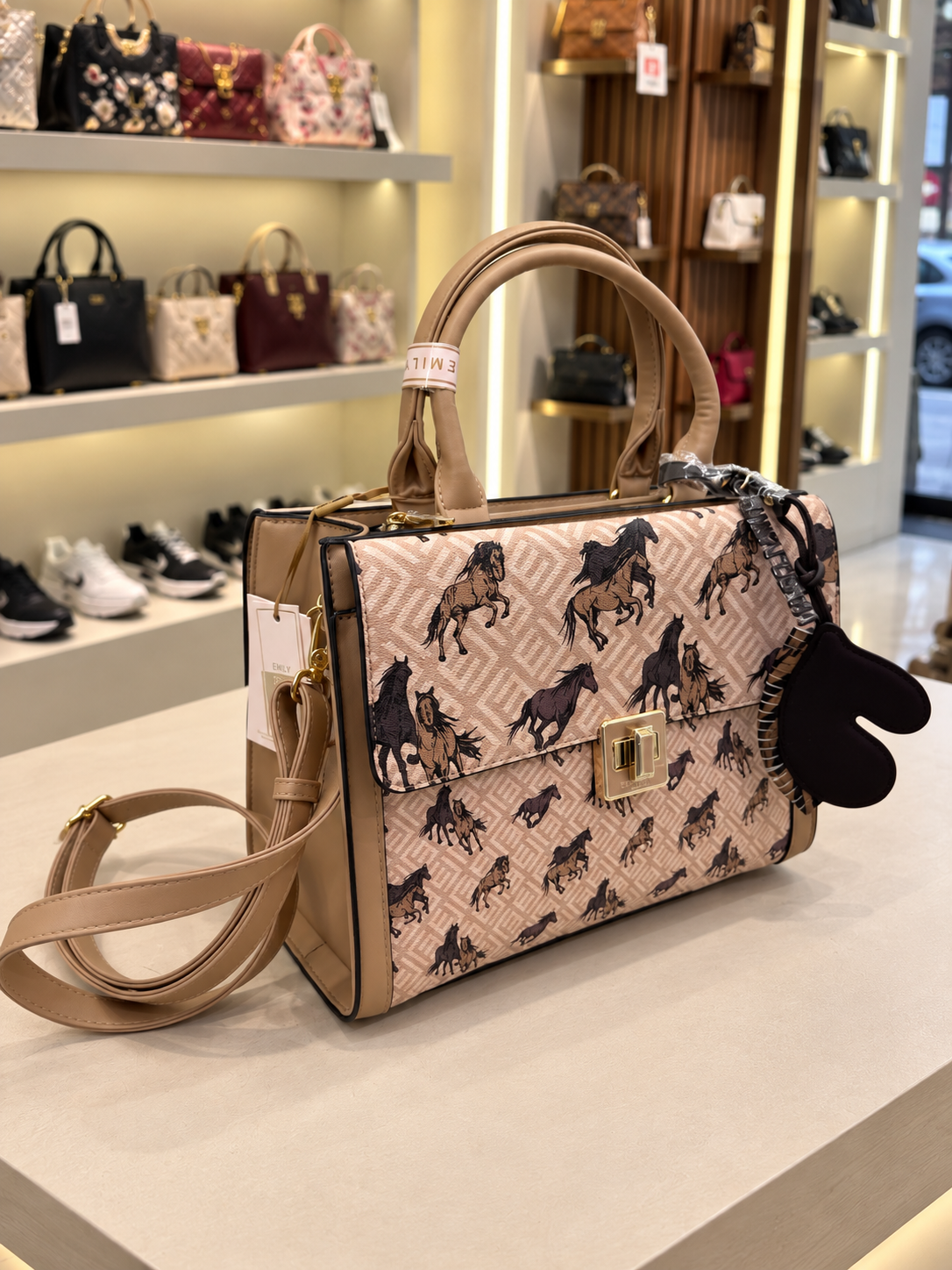 Emily Loran Reversible Equestrian Handbag