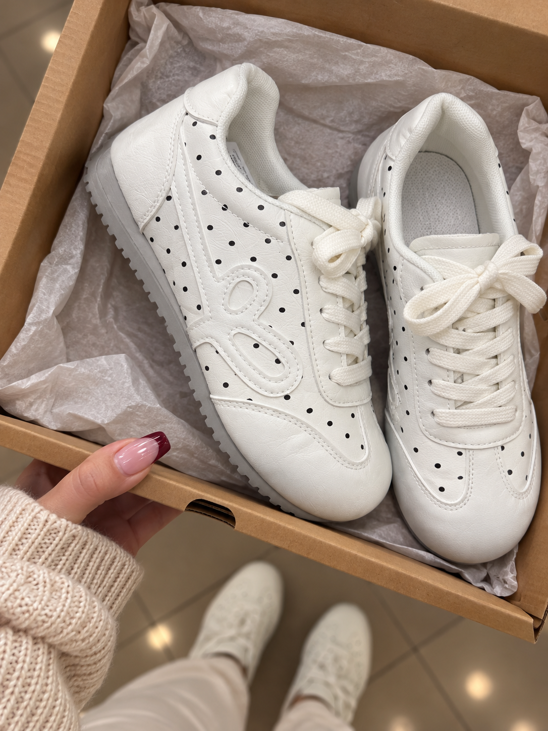 Polka Dot Fresh Casual Sneakers