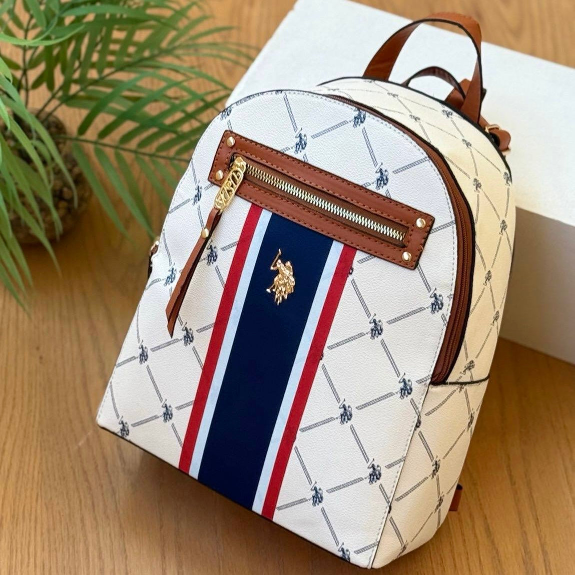 Elegant Leather Backpack