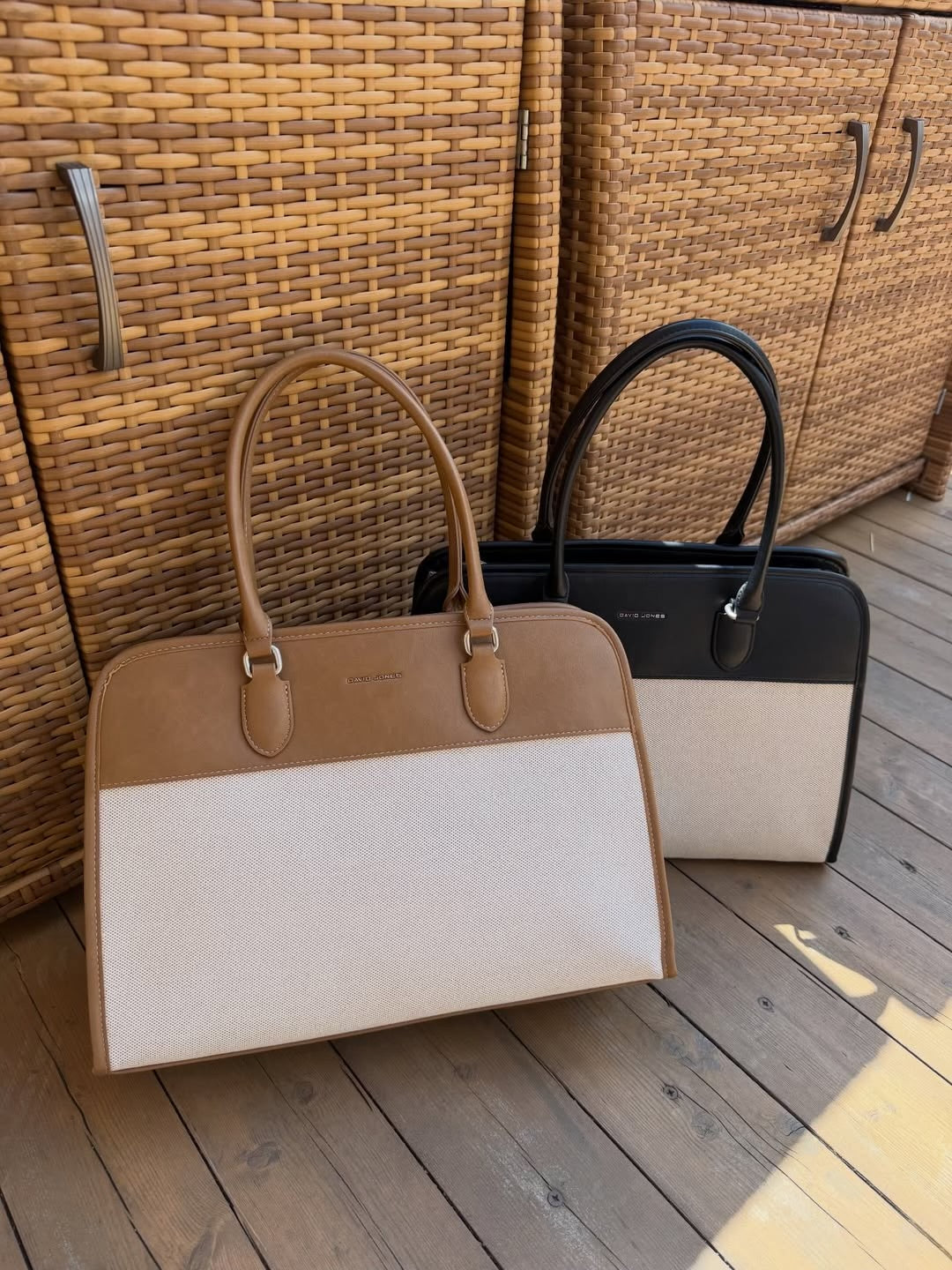 David Jones Handbag Tan