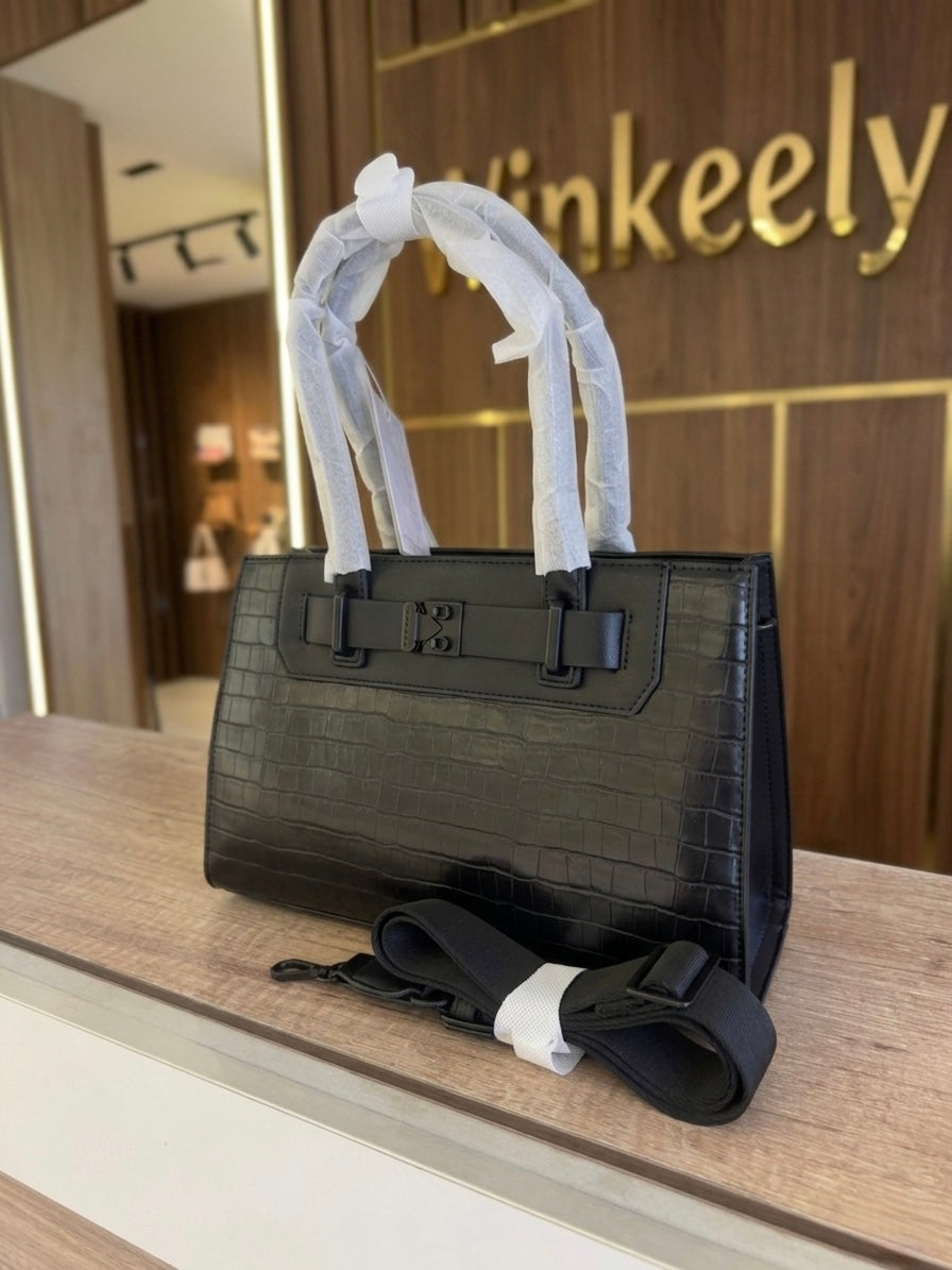 David Jones Handbag front belt
