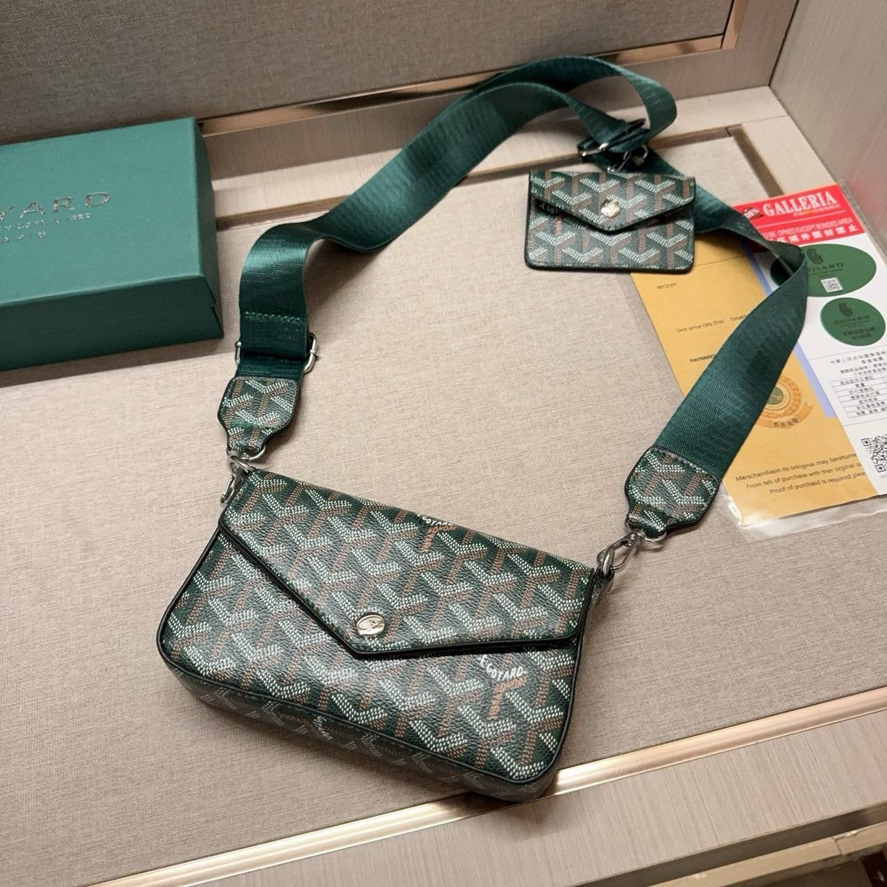 Mini Goyard Printed Bag