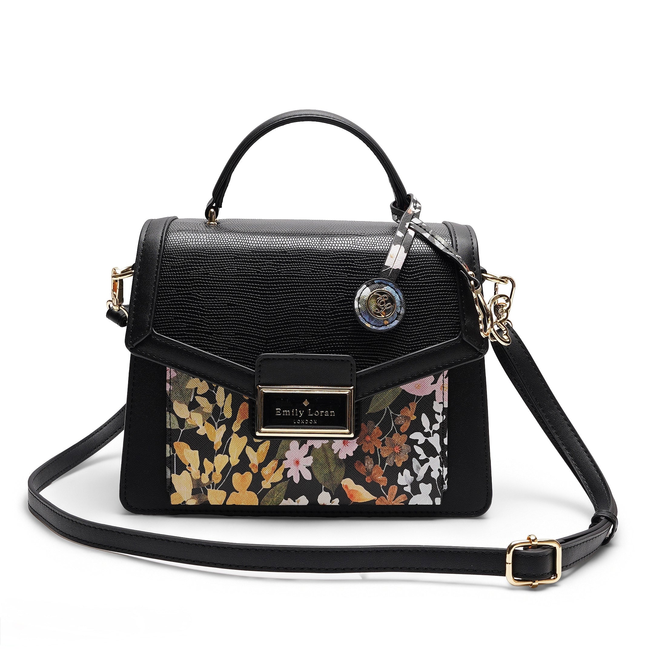 Midi floral Emily Loran handbag