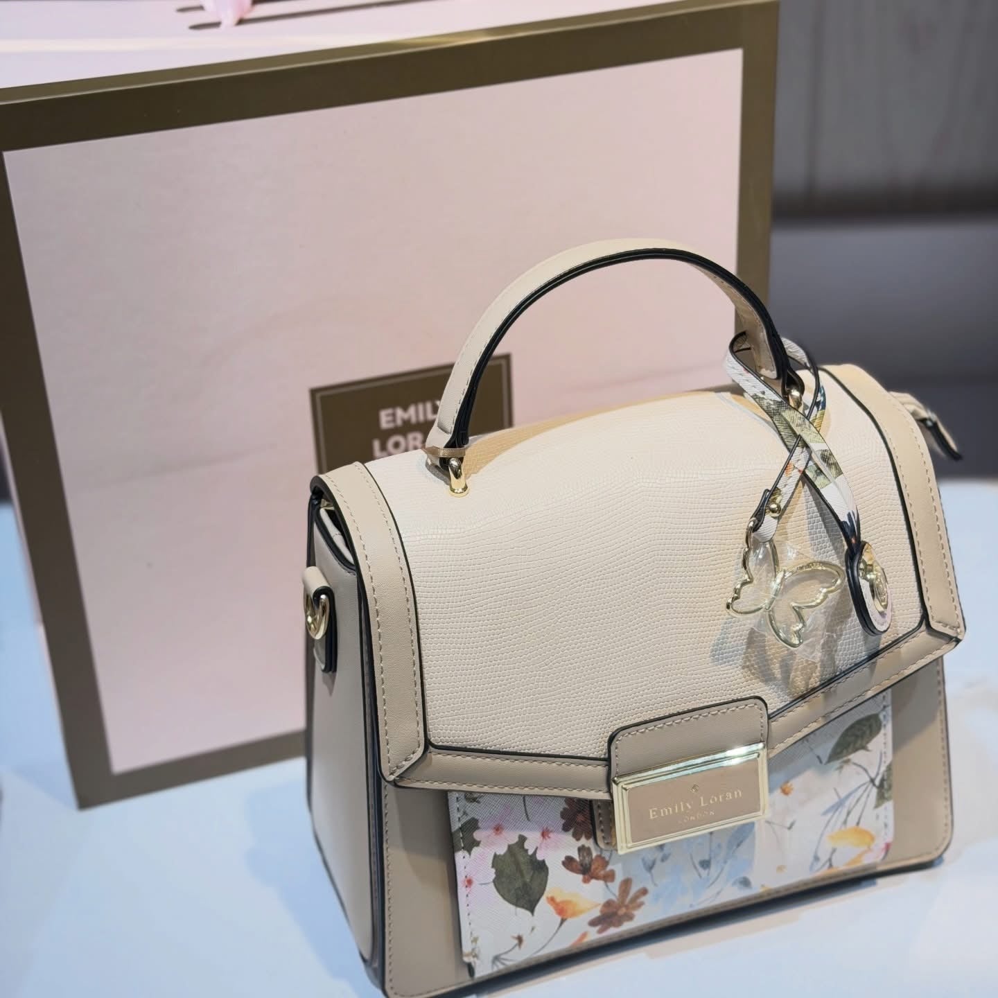 Midi floral Emily Loran handbag