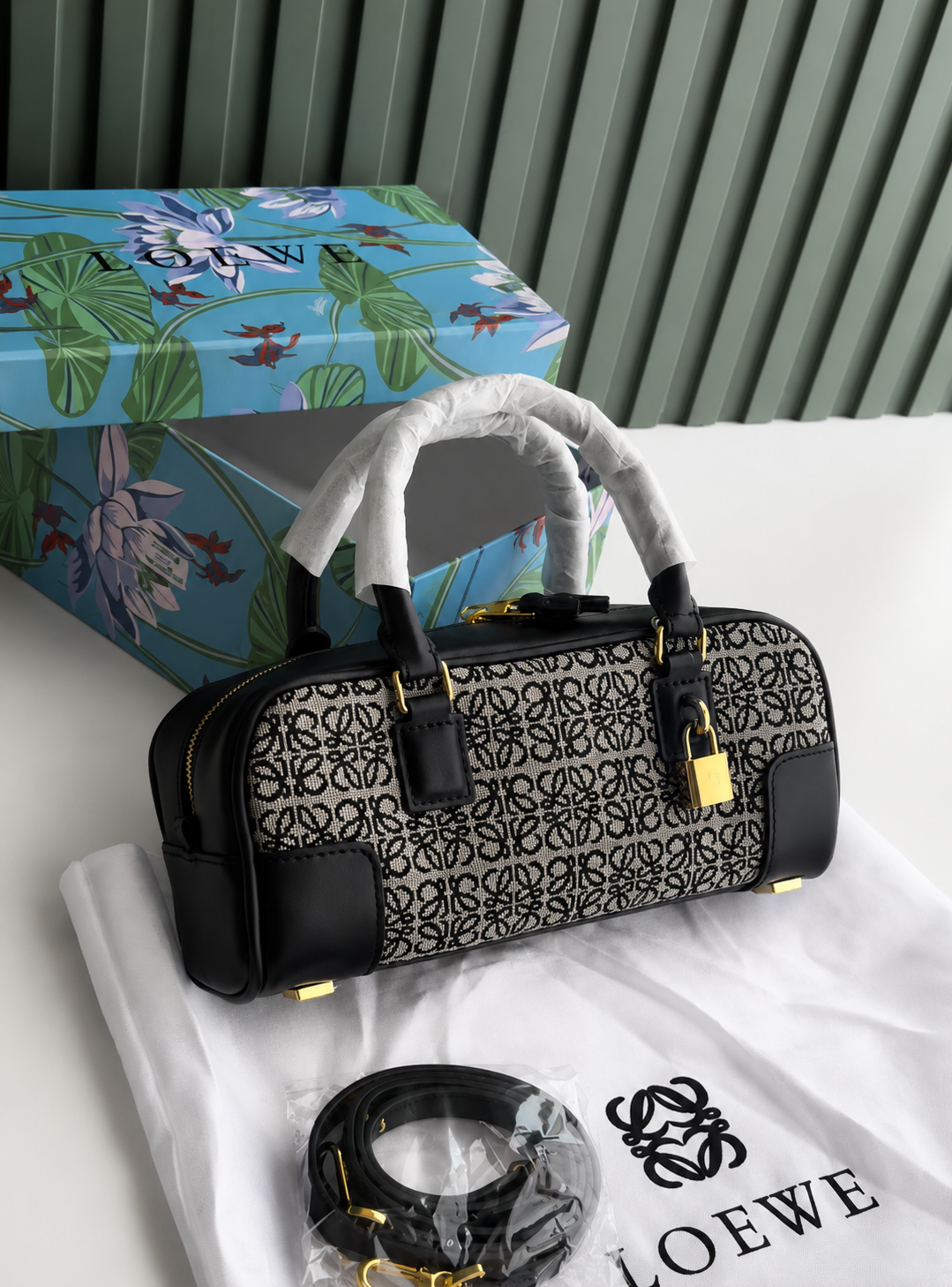 LOEWE Amazona Calfskin Handbag
