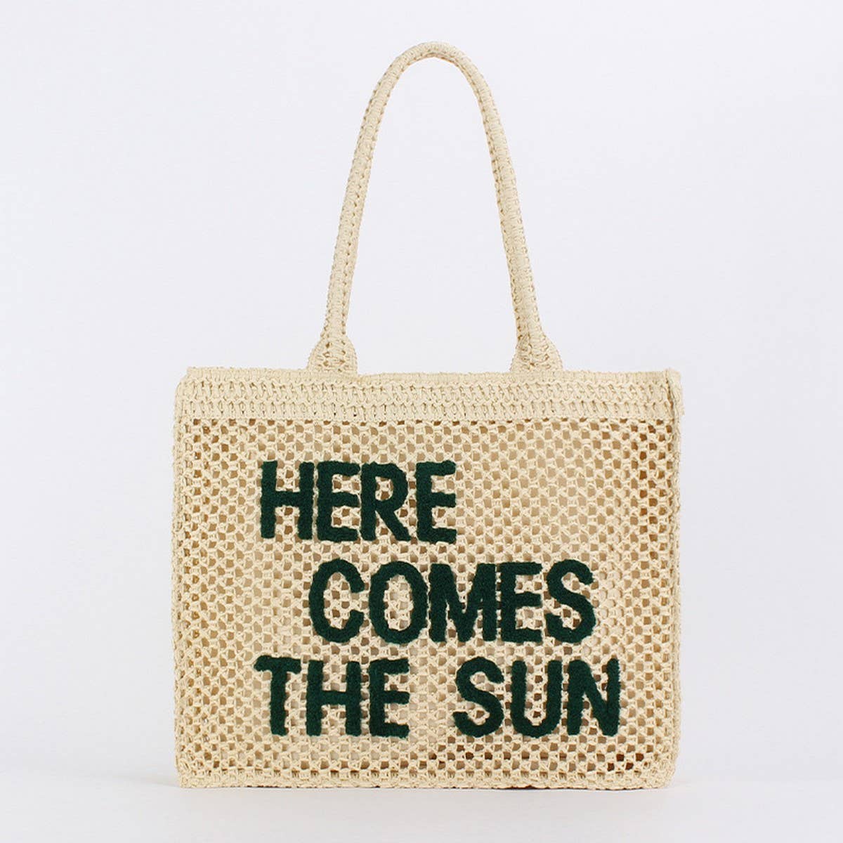 Here comes the sun tote bag