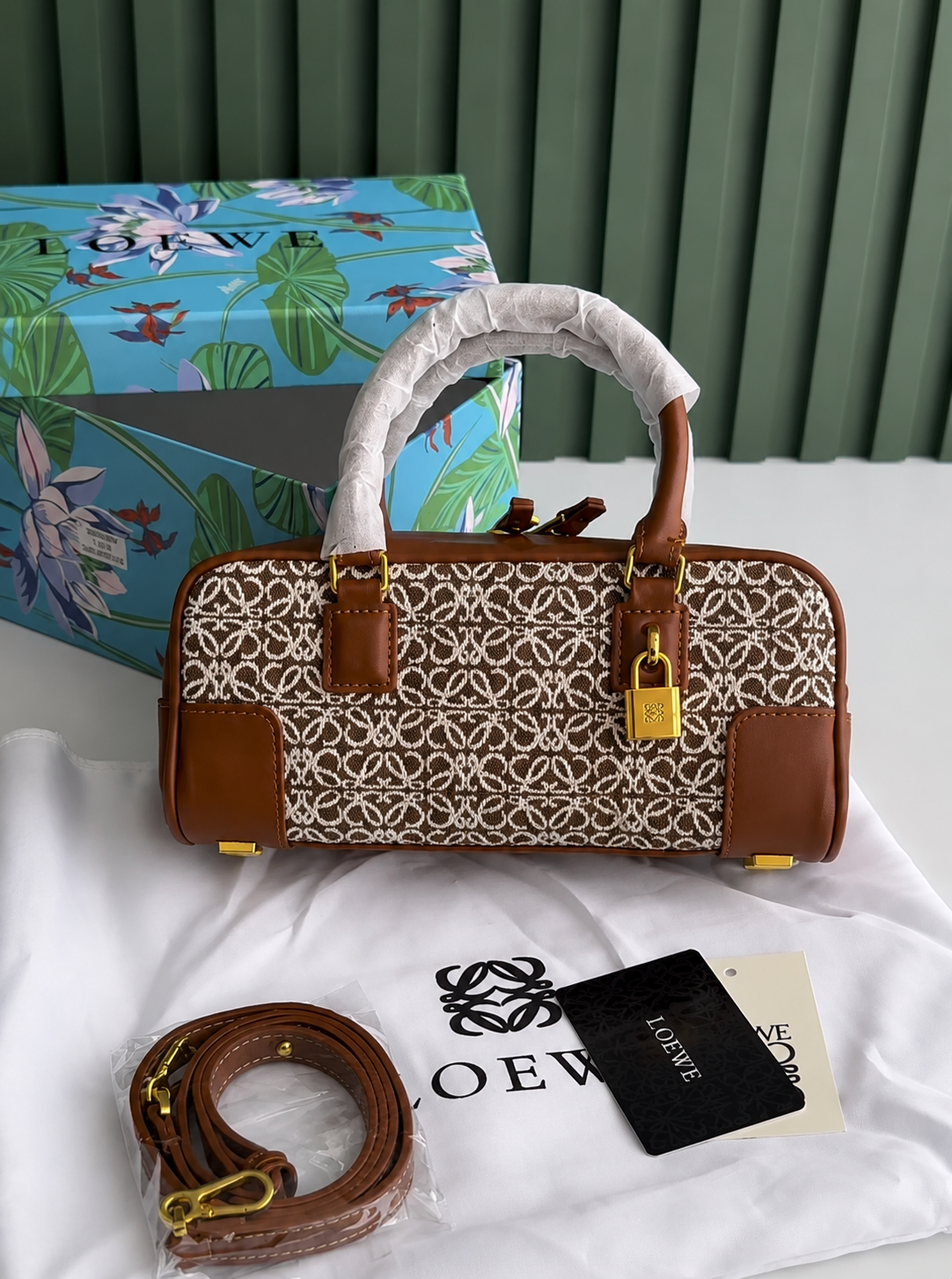 LOEWE Amazona Calfskin Handbag