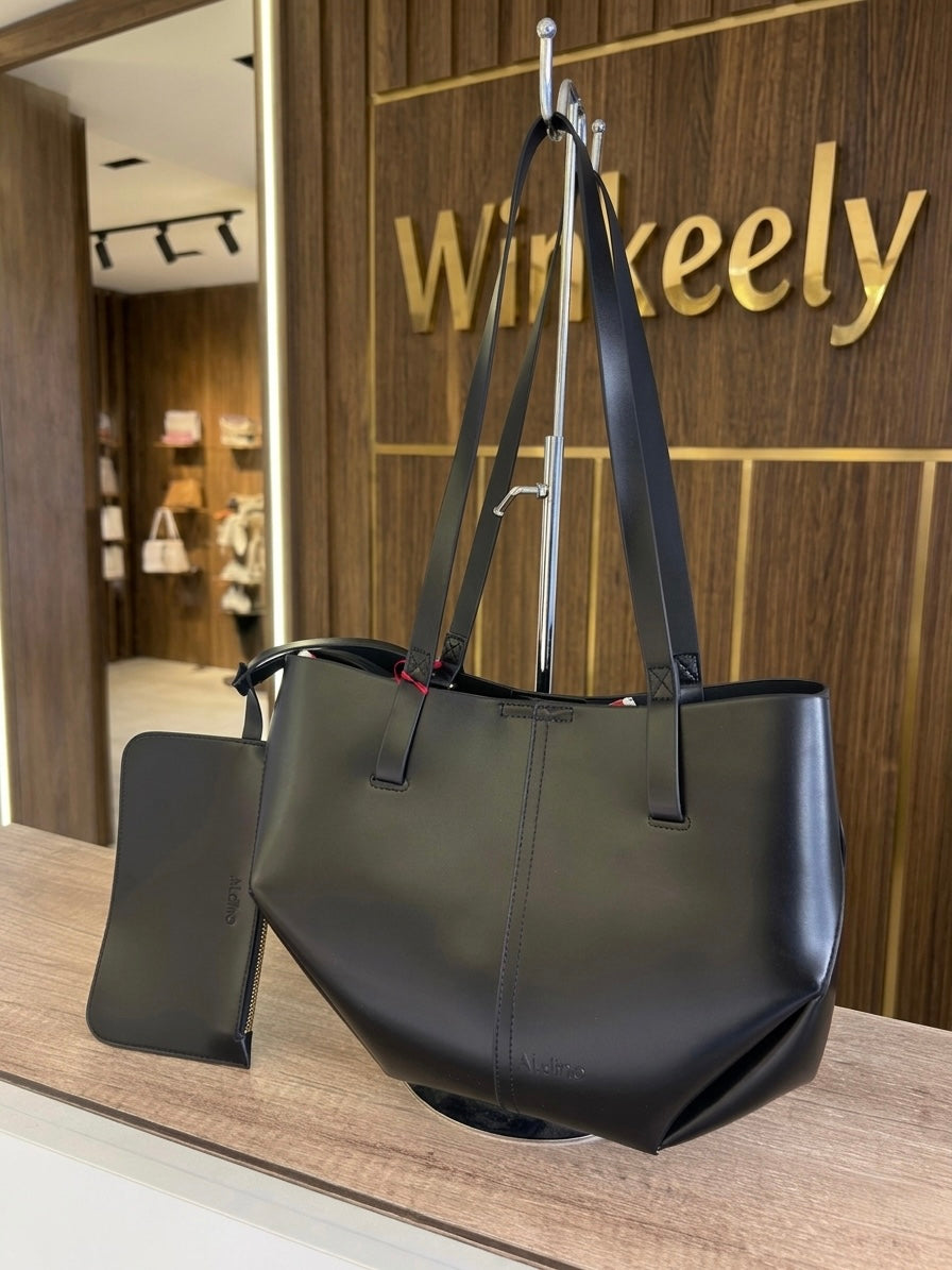 Luxury Genuine Leather Women's Shoulder Tote Bag