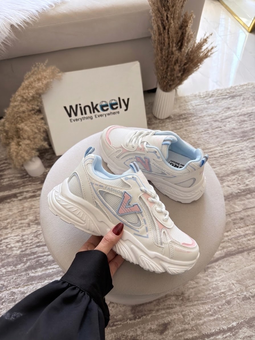 Rendy Mesh Platform Running Shoes