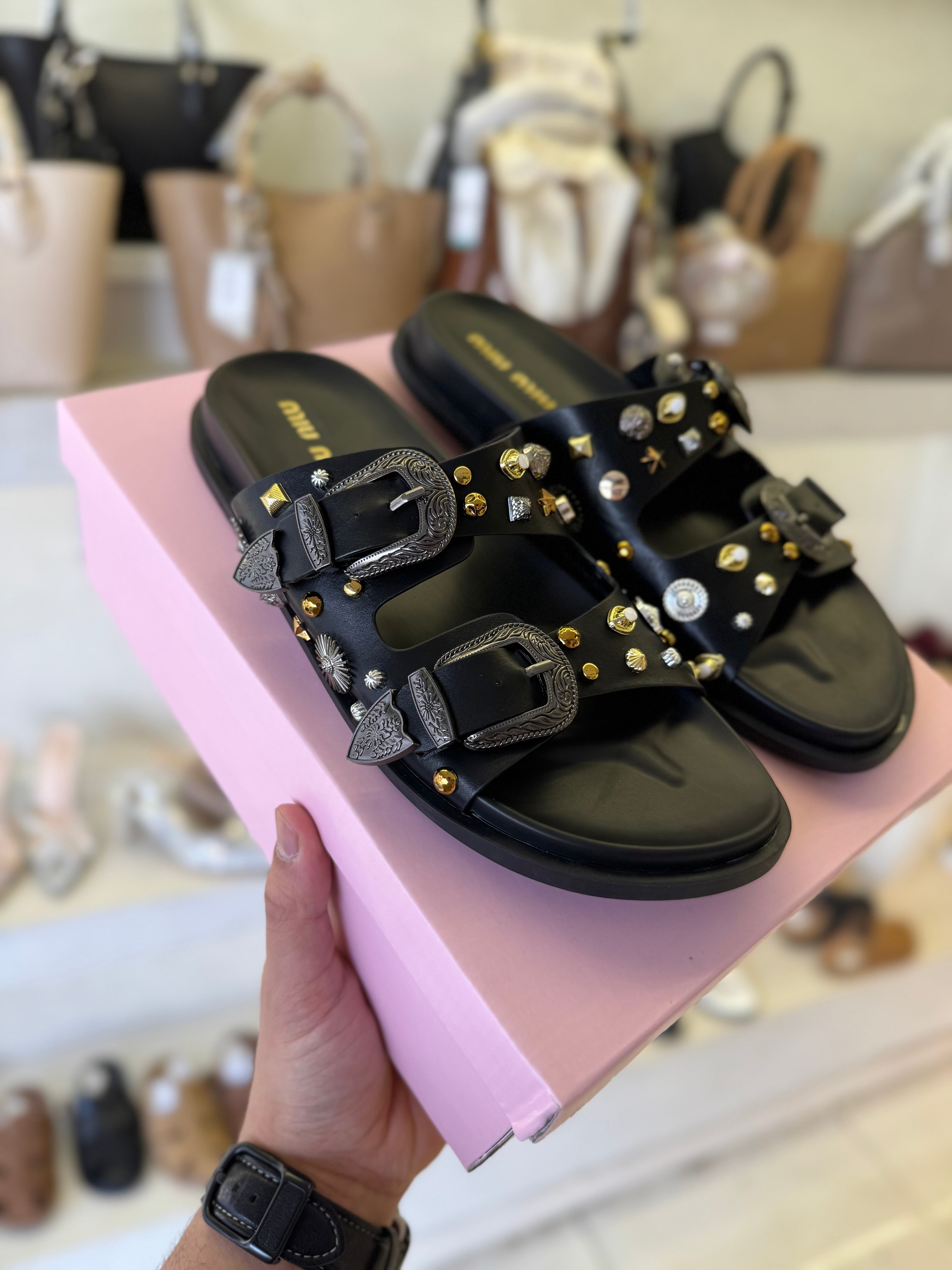 Crystal Flat Slide