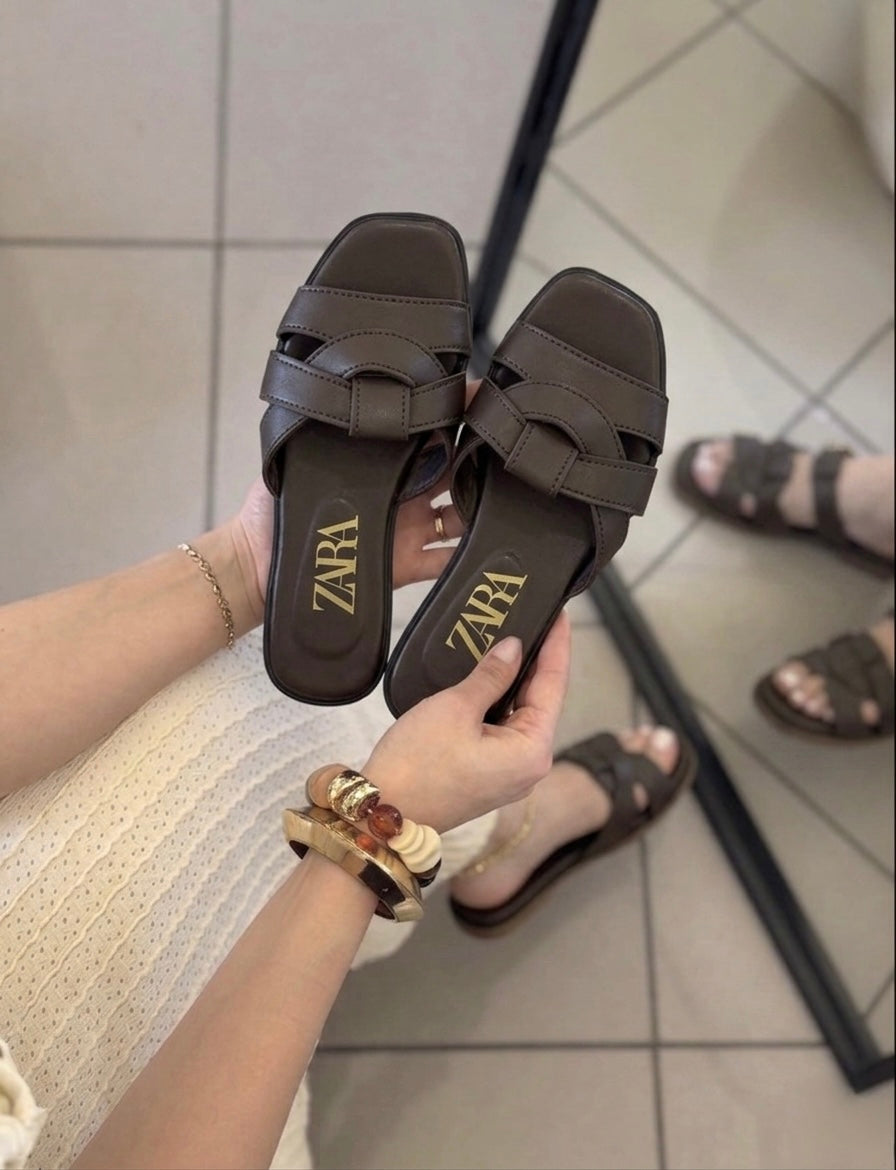 Crisscross Casual Flats